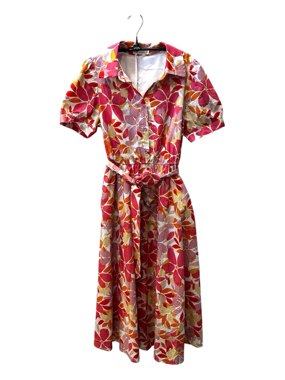GRACE KARIN NWT Floral Puff Sleeve Dress Size Medium